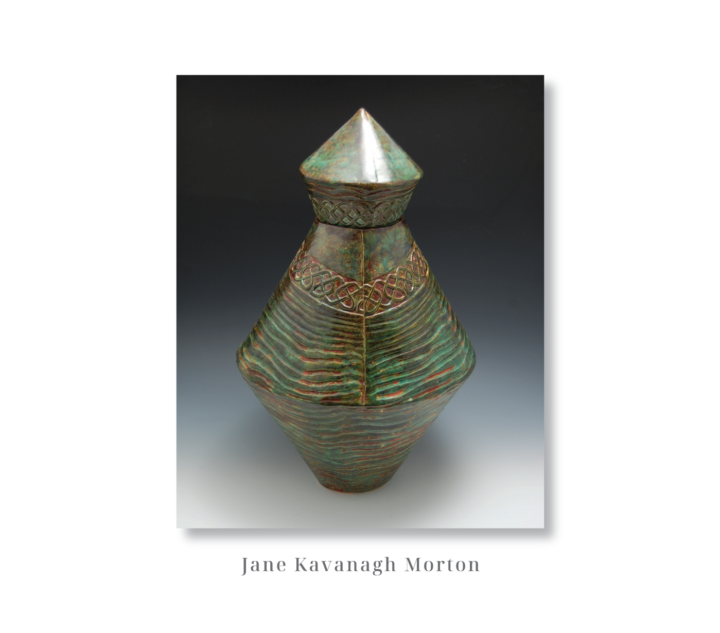 Celtic Pot - Jane Kavanagh Morton - Delaware Artist