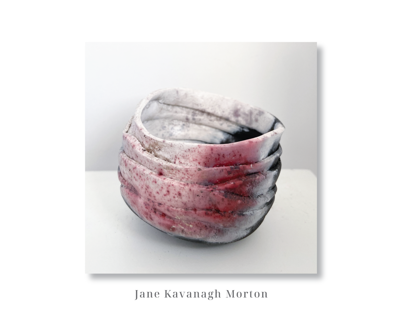 Layered Pot - Jane Kavanagh Morton - Delaware Artist