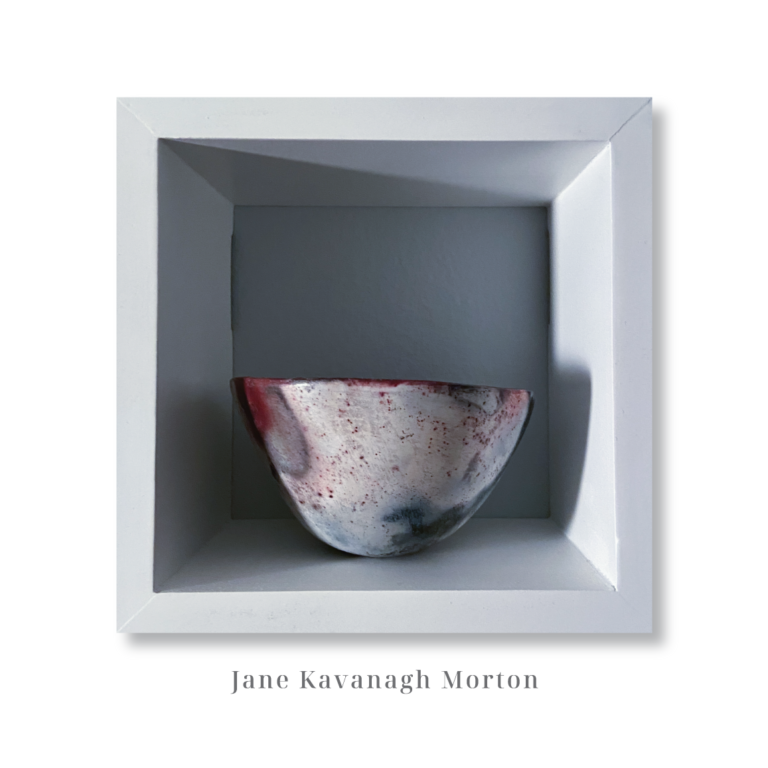 Red Splattered Pot – Jane Kavanagh Morton – Delaware Artist Red Splattered Pot - Jane Kavanagh Morton - Delaware Artist