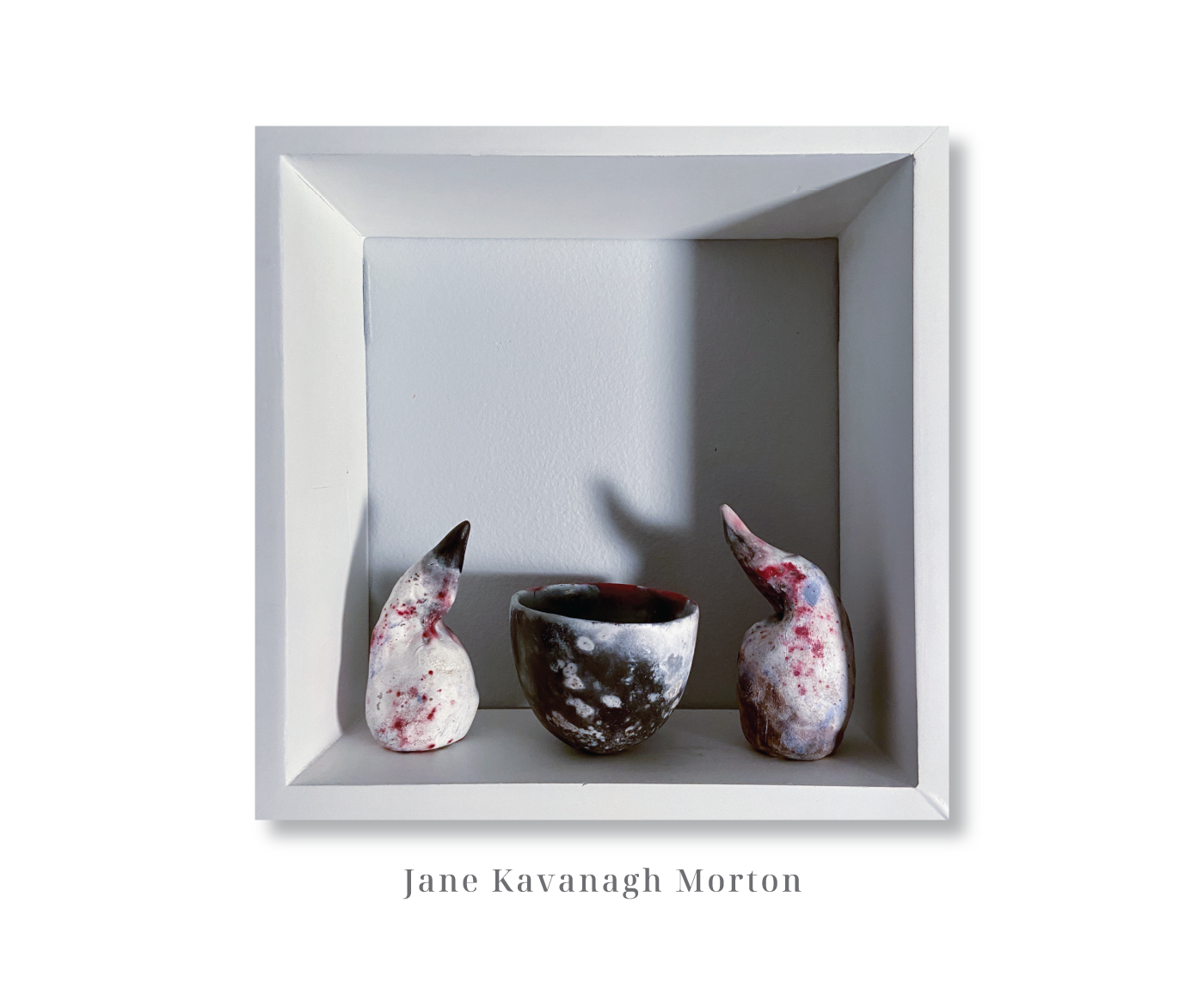Sharing A Cup of Friendship - Jane Kavanagh Morton - Delaware Artist