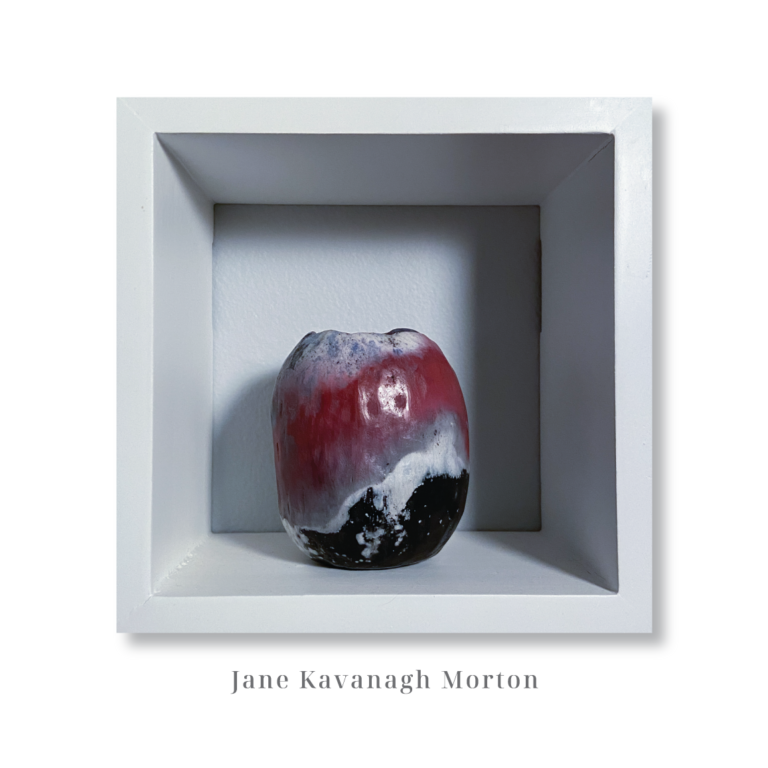 Short Stocky Pot – Jane Kavanagh Morton – Delaware Artist Short Stocky Pot - Jane Kavanagh Morton - Delaware Artist